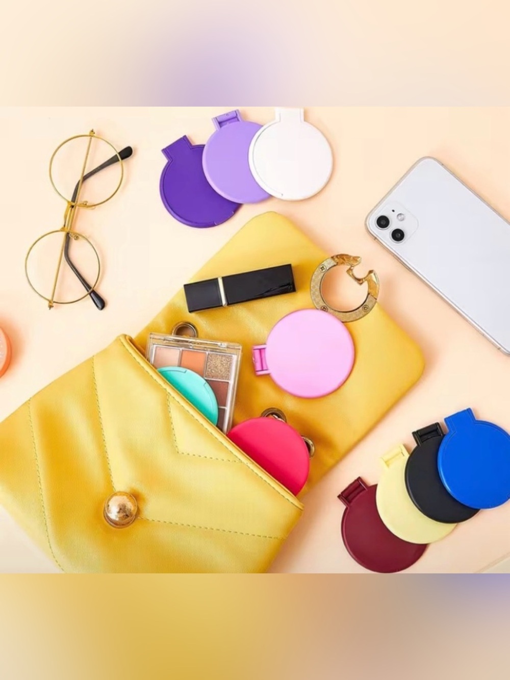Buyer Thank You Gifts - 10 Portable Folding Compact Mirror - Picture 3 of 6